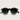 Moscot Occhiali da Sole MILTZEN Black Nero/Verde Unisex
