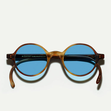 Moscot Sunglasses SCOOCH Tobacco Havana/Blue Gradient Unisex