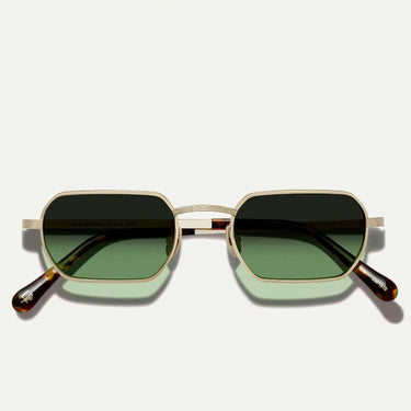 Moscot Sunglasses SHMOOZ Gold Gold/Green Gradient Unisex