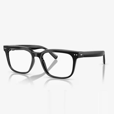 Nuance Audio Occhiali Acustici AW5001 04 Square 54 Nero Lucido/Trasparente Grigio Unisex Fotocromatici 3