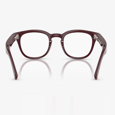 Nuance Audio Occhiali Acustici AW5002 05 Panthos 48 Bordeaux Brillante/Trasparente Verde Smeraldo Unisex Fotocromatici 5