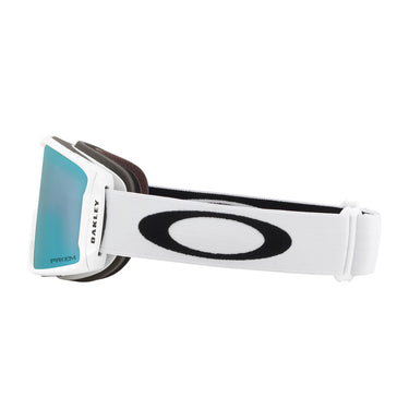 Oakley Maschera da Neve OO7093 709341 Line Miner M Bianco Opaco Prizm 3