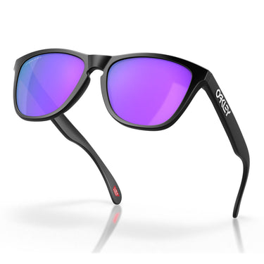 Oakley Sonnenbrille OO9013 9013H6 Frogskins Schwarz/Lila Unisex
