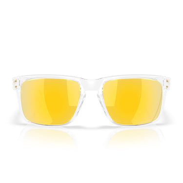 Oakley Occhiali da Sole OO9102 9102AD Holbrook Trasparente Prizm 24k Unisex Polarizzati