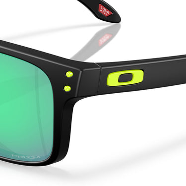 Oakley Sonnenbrille OO9102 9102AI Holbrook Schwarz/Prizm Road Jade Unisex 5