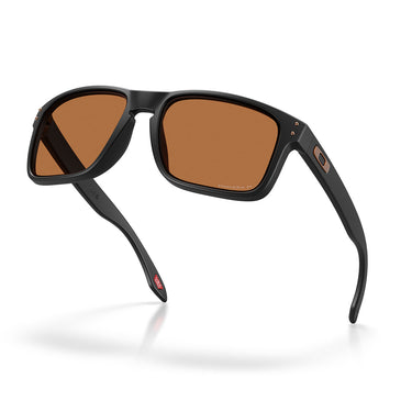 Oakley Occhiali da Sole OO9102 9102AM Holbrook Nero Opaco/Prizm Bronze Unisex Polarizzati 3