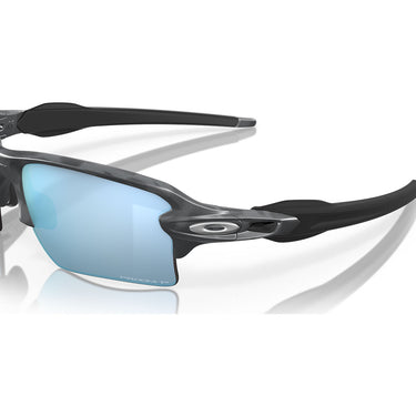 Oakley Occhiali da Sole OO9188 9188G3 FLAK 2.0 XL Nero Opaco Camo Prizm Deep Water Unisex Polarizzati 4