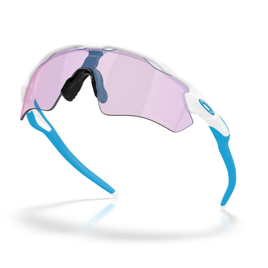 Oakley Occhiali da Sole OO9208 9208G8 Radar EV Path Bianco Opaco Prizm Transitions Cobalt Unisex Fotocromatici 5