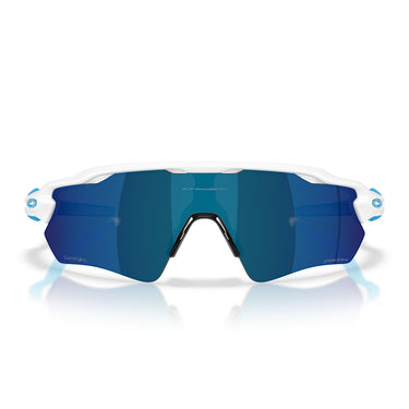 Oakley Occhiali da Sole OO9208 9208G8 Radar EV Path Bianco Opaco Prizm Transitions Cobalt Unisex Fotocromatici 2