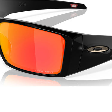 Oakley Occhiali da Sole OO9231 923106 Heliostat Nero Lucido Prizm Ruby Unisex 5
