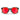 Oakley Occhiali da Sole OO9242 924202 HSTN Nero/Rosso Unisex 6