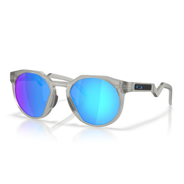 Oakley Occhiali da Sole OO9242 924227 HSTN Grey Ink Opaco Prizm Sapphire Unisex 2