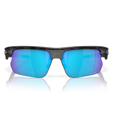 Oakley Occhiali da Sole OO9400 940005 Bisphaera Grigio Opaco Camo/Prizm Sapphire Unisex Polarizzati