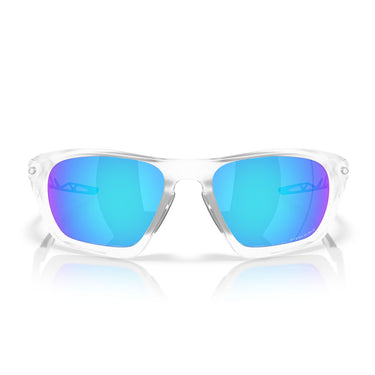 Oakley Occhiali da Sole OO9431 943106 Lateralis Trasparente Opaco Prizm Sapphire Unisex
