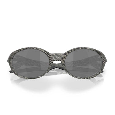 Oakley Occhiali da Sole OO9438 943827 Eyejacket Redux Grigio Opaco Impronta Digitale/Prizm Black Unisex 4