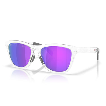 Oakley Sonnenbrille OO9503 950305 Frogskins Range XL Transparent Matt/Prizm Violet Unisex 1
