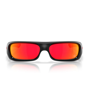 Oakley Occhiali da Sole OO9520 952011 Permian Nero Inchiostro Prizm Ruby Unisex