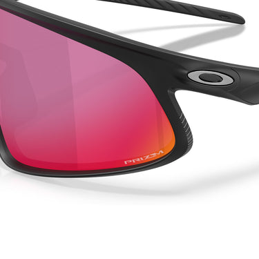 Oakley Occhiali da Sole OO9524D 952401 Rslv 141 Nero Opaco Prizm Road Unisex 5