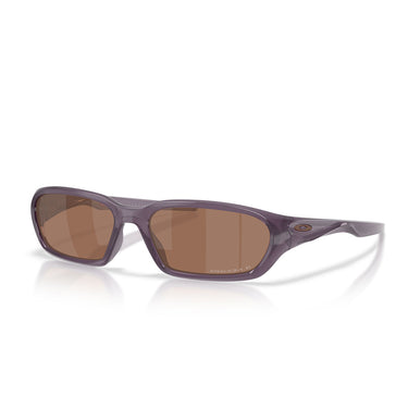 Oakley Occhiali da Sole OO9530 953009 Terraforma Melanzana Trasparente/Prizm Tungsten Unisex Polarizzati