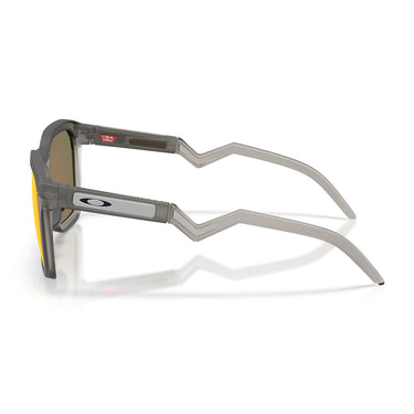 Oakley Occhiali da Sole OO9533 953302 HSTN SQ Grigio Fumo Opaco Prizm Ruby Unisex 4
