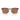 Oakley Occhiali da Sole OO9533 953303 HSTN SQ Rootbeer Opaco Prizm Tungsten Unisex