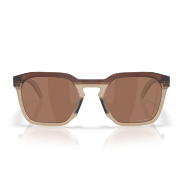 Oakley Occhiali da Sole OO9533 953303 HSTN SQ Rootbeer Opaco Prizm Tungsten Unisex
