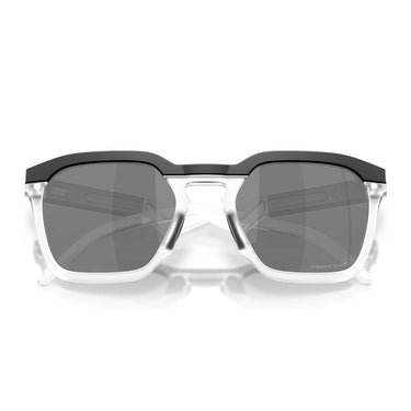 Oakley Occhiali da Sole OO9533 953306 HSTN SQ Nero Opaco/Prizm Black Unisex Polarizzati 4