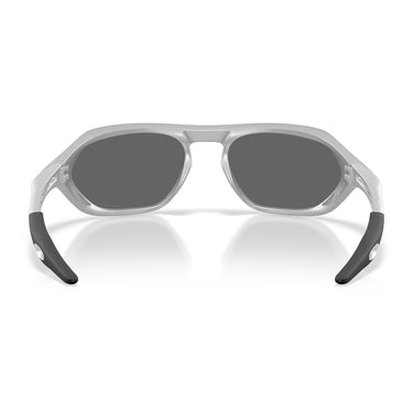 Oakley Occhiali da Sole OO9537 953709 Cage Jacket X Silver Prizm Black Unisex Polarizzati 6