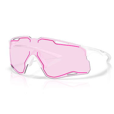 Oakley Occhiali da Sole OO9538D 953806 Cybr Lightning Bianco Prizm Low Light Unisex 2
