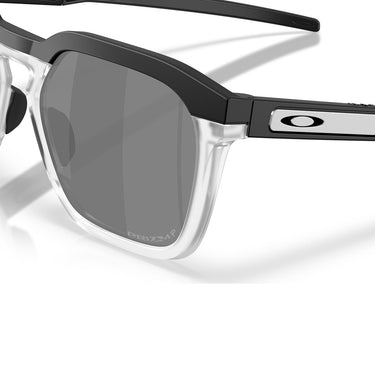 Oakley Occhiali da Sole OO9555 955505 HSTN SQ 2.0 Nero Opaco Prizm Black Unisex Polarizzati 5