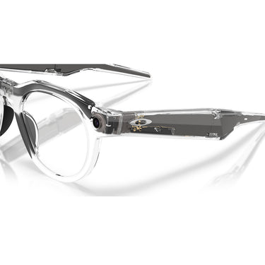 Oakley Occhiali da Vista OW8002 800205 Meta HSTN Trasparente Trasparente Grigio Unisex Fotocromatici 6