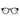 Oakley Okulary korekcyjne OW8002 800207 Meta HSTN Czarny Przezroczysty Unisex