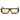 Off-White Sonnenbrille OERI13F 1018 Vancouver Schwarz/Gelb Unisex