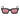 Off-White Occhiali da Sole OERI14C 1025 Clip On Nero/Rosa Unisex