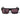 Off-White Occhiali da Sole OW1034 1007 Casper Nero/Grigio Scuro Unisex