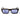 Off-White Occhiali da Sole OW1038 6045 Flint Marrone/Blu Unisex