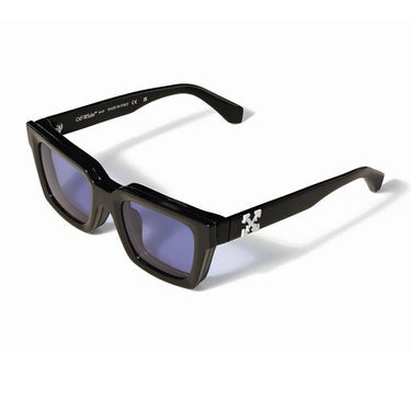 Off-White Occhiali da Vista OW9000 1045 Nero/Trasparente Con Clip Blu Unisex 1