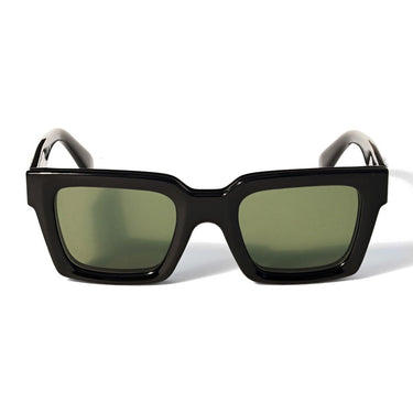 Off-White Occhiali da Vista OW9000 1055 Nero/Trasparente Con Clip Verde Unisex