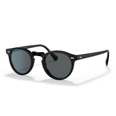 Oliver Peoples Occhiali da Sole OV5217S 1031P2 Gregory Peck Nero Semi Matte Grigio Scuro Unisex Polarizzati 2