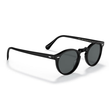 Oliver Peoples Occhiali da Sole OV5217S 1031P2 Gregory Peck Nero Semi Matte Grigio Scuro Unisex Polarizzati 5