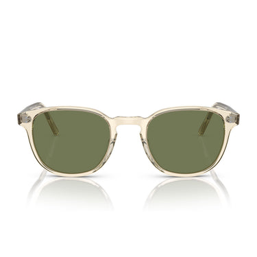 Oliver Peoples Occhiali da Sole OV5219S 109452 Marrone Camoscio Verde Uomo