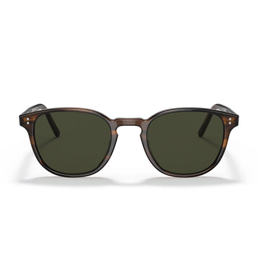 Oliver Peoples Occhiali da Sole OV5219S 1724P1 Fairmont Tuscany Tortoise Verde Uomo Polarizzati