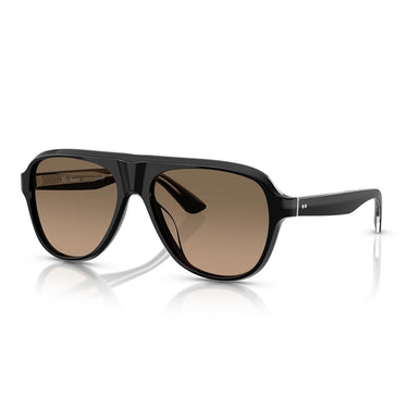 Oliver Peoples Occhiali da Sole OV5581SU 1492GN Paul Newman Nero/Sandstone Sfumato Uomo Polarizzati 1