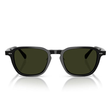 Oliver Peoples Occhiali da Sole OV5598SU 1731P1 Emryn Nero Verde G-15 Unisex Polarizzati