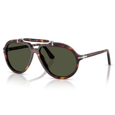 Persol Sonnenbrille PO0202S 24-31 X Netflix Serie Sienna Havana-Grün Unisex 1