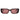 Palm Angels Okulary Przeciwsłoneczne PERI003 6428 Giorgina Havana/Rosso Unisex