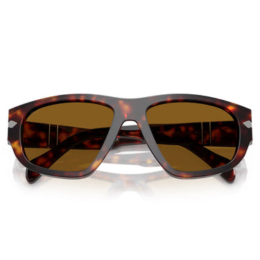 Persol Okulary Przeciwsłoneczne PO0050S 24/33 Brązowy/Brązowy Unisex 6