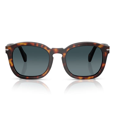 Persol Okulary Przeciwsłoneczne PO0082S 24/S3 Havana/Ciemny Niebieski Unisex Polaryzowane