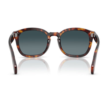 Persol Okulary Przeciwsłoneczne PO0082S 24/S3 Havana/Blu Scuro Unisex Polaryzowane 4