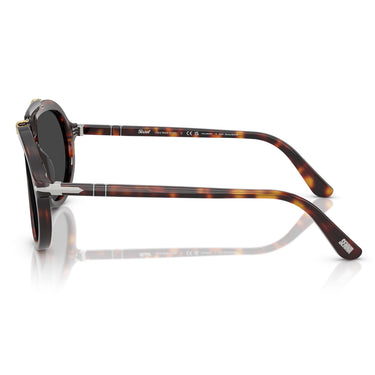 Persol Okulary Przeciwsłoneczne PO0202S 24/48 X Netflix Serie Senna Havana/Czarny Unisex Polaryzowane 2